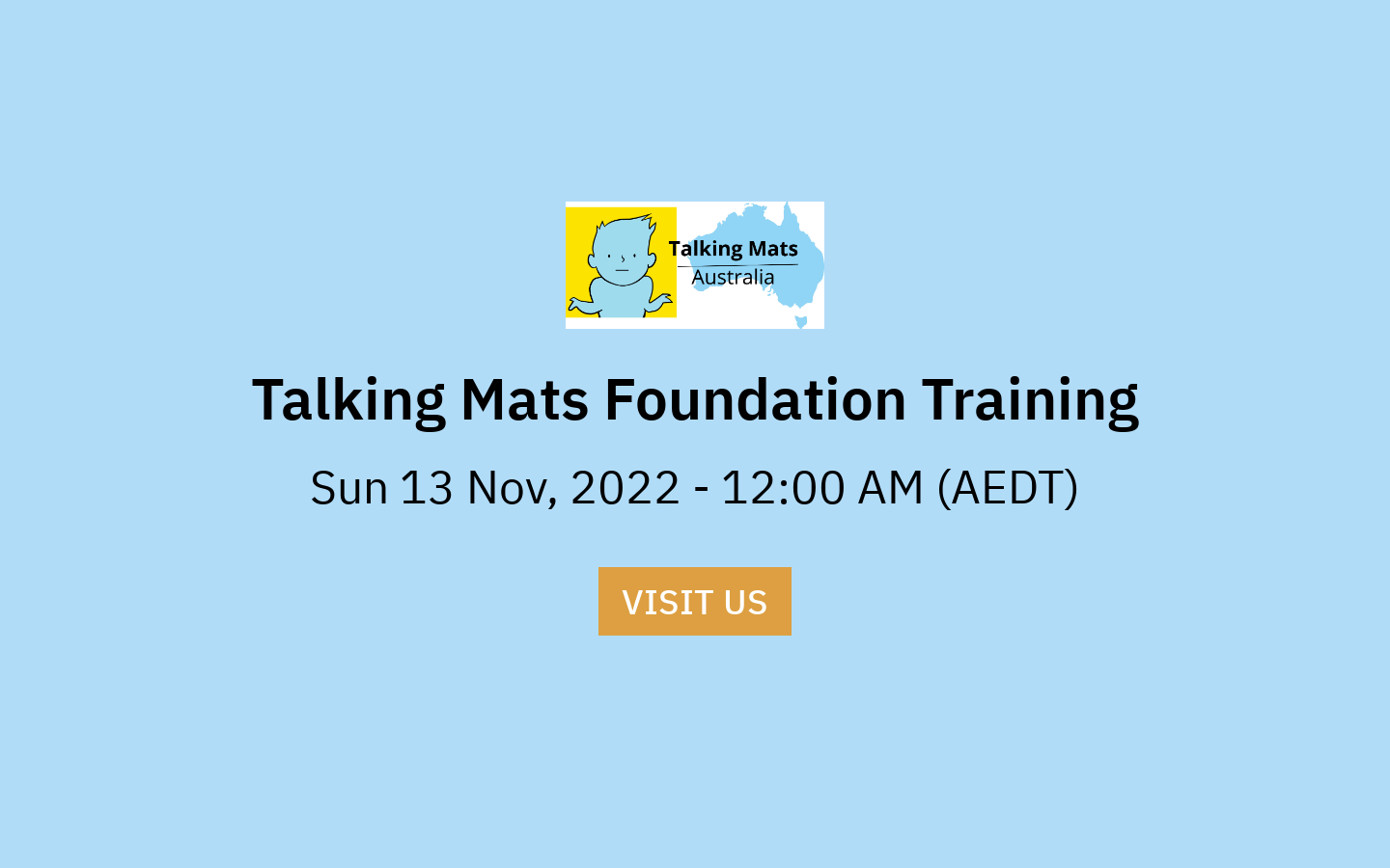Talking Mats Foundation Training